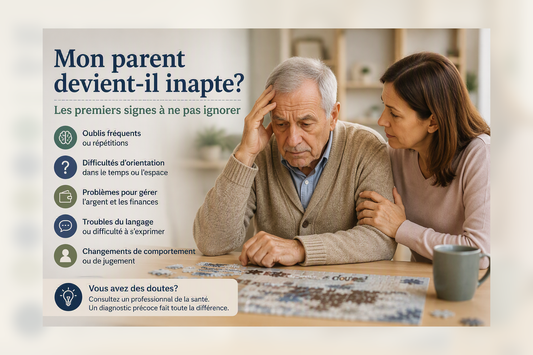 Mon parent devient-il inapte? Les premiers signes à ne pas ignorer