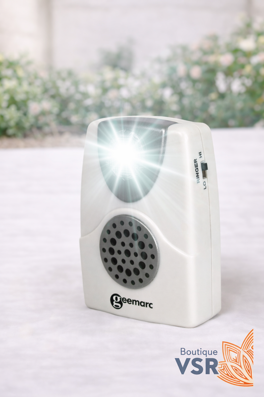 Amplificateur de sonnerie de téléphone, avec témoin lumineux