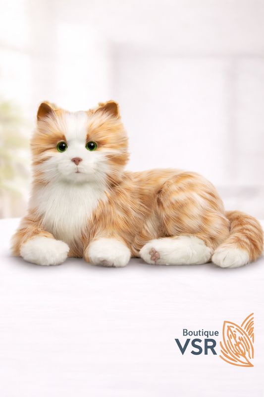 Chat robotisé apaisant pour personnes âgées